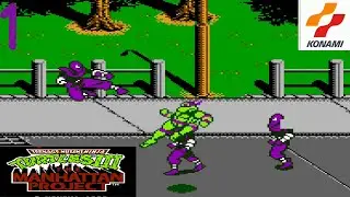 TMNT 3 THE MANHATTAN PROJECT NES #1 MONDAY