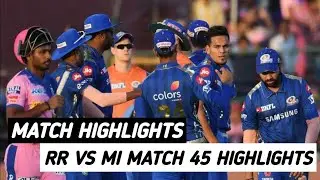 MI VS RR || # Match 45 || IPL 2020 Highlights
