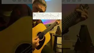 Блюграссовый фраз, вдохновлённый Билли Стрингсом #гитара #акустическаягитара #billystrings