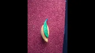#How to make mango fruit by clay/How to make clay mango/clay mango crafting idea/miniature/mango