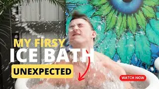 First Three Minute Cold Plunge Vlog Wim Hof Method New Zealand