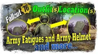 Fallout 76 Outfits - How to Get Army Fatigues, Army Helmet, and Military Fatigues