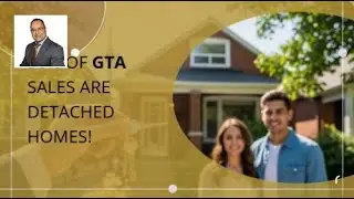 50% of GTA Sales Are Detached Homes!