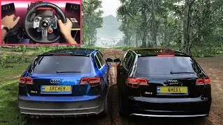 Audi Rs3 SportBack | Forza Horizon 5 - Logitech G29 (Steering Wheel + Gear Shifter) gameplay