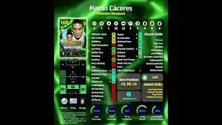 DB Martin Caceres best training for division players✅  #efootball #efootball2025 #pes #gaming #new