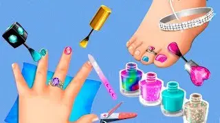 Fun Kids Care Games - Sweet Baby Girl Princess Beauty Salon 3 Makeup, Nail