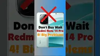 ❌️ Don't Buy Redmi Note 14 Pro 5g : 4! Biggest Problem