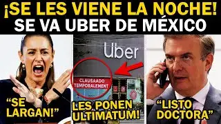 Fuera Uber de M&eacute;xico Marcelo Va por el TMEC