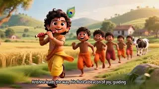 Krishna and Gauri: The Lost Calf - English