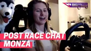 W Series Esports League | Post Race Chat: Monza