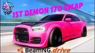 BeamNG| Driving The First Ever Demon 170 2nd Gen Dodge Charger Swap in Italy!