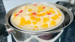 No Oven Puto Cake with Fruit Cocktail & Cheese, Mabentang Pang Negosyo ngayong Darating na Pasko