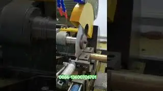 Automatic brass bar cutting machine