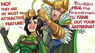 Loki Punishes Mantis For Not Healing (Marvel Rivals Comic Dub)