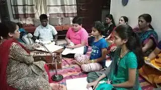 Raag Malkouns, Performed by students of Swarsadhana Sangeet classes/ zaptaal, Tritaal Bandish,Tarana