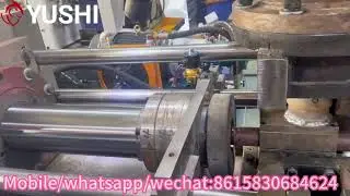 Diameter Reducing Machine of Round Steel Bar #machinerychannel #automobile #reducingmachine