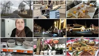 يومياتي في بلجيكا 🇧🇪 روتين نهار السبت/صبحت على الطبيب/اجواء رأس السنة 🌟🌟