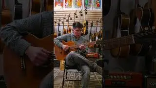 Regal Jumbo Junior - Baxendale Conversion Demo #vintageguitar #acousticguitar #baxendaleconversion