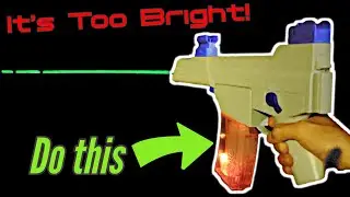 НОВЫЙ МОД EASY TRACER MAG для светящегося в темноте шарика Orbeez для гелевого бластера Splatrball SRB400