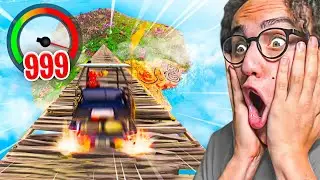 ATTEMPTING TO BREAK FORTNITE MAX SPEED! (Fortnite Funny Moments)
