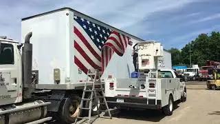 Semi Trailer wrap