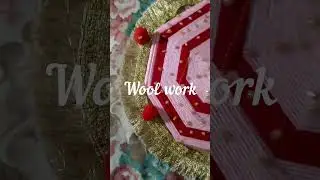wool work #handmade #craft and all designe available