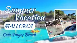 Cala Vinyes Beach 4K 🏖️ (Playa de Cala Vinyes), MALLORCA  2023 🇪🇸
