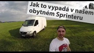 🚌 Náš obytný Sprinter - jak teď vypadá?