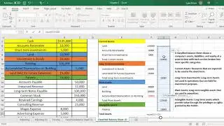 Creating a Classified Balance Sheet