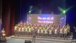 Khomas Diverse choir doing Ha an ai di Blended choral competition enjoy