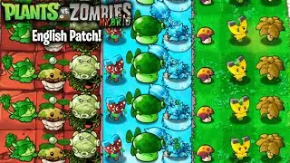Plants vs Zombies Hybrid v3.8 - English Patch | Cattail Umbrella, Clown Magnet & More | Download