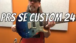 PRS SE Custom 24 - Blue Fade Demo