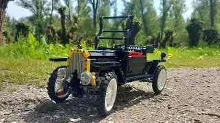 LEGO Ford model T MOC Driving and Showcase