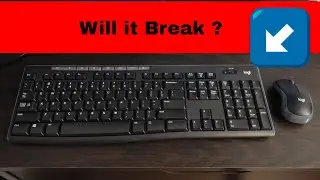 Logitech Budget Keyboard and Mouse 