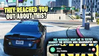 Nino Hears About Marshals Launching a Criminal Investigation Into The BCSO! | NoPixel RP | GTA RP