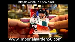 BREAK #4508 : 18 BOX 2023-24 #upperdeck SP GAME USED (SPGU) NHL HOCKEY BOX CASE BREAK