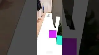 Augmented Reality Indoor Navigation with WebXR #shorts