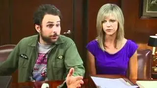 Dee and Charlie lawyer scene