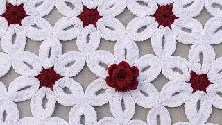 How To Make Thalposh Design With Woolen | Beautiful Crochet Thalposh Design| #crosiadesigns #new 