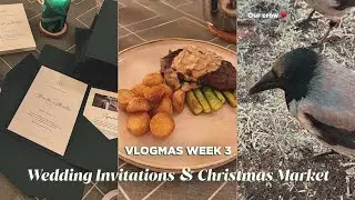 Рождественская ярмарка в Осло и свадебные приглашения / Vlogmas Неделя 3