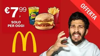 OFFERTA MEN&Ugrave; LARGE CRISPY MCBACON a SOLI 7,99&euro; !!! 🍔🍟