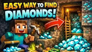Easy Diamond Mining Trick 💎 , ab 🤑😮dimond lena simple ho gya | Minecraft | VOIDXEL #6 