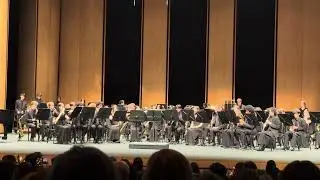 Connor Wilson, Allen Wind Ensemble, Molly on the Shore, Winter Concert December 2025
