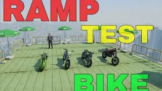 GTA 5 RAMP TEST BIKES PART 2 CAN PASSS..