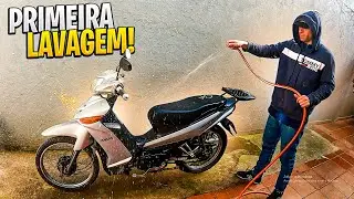 1 VEZ LAVANDO MINHA M0T0 NOV4