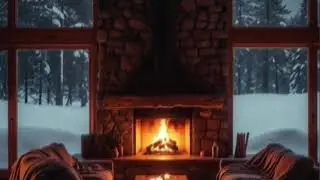 Cozy Fireplace Sounds for Sleep, Focus & Relaxation