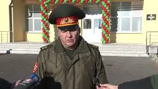 Opening of the canteen in the 38th Brigade with the participation of the Minister of Defense of t...