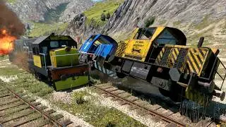 Insane Train Crashes - Derail Valley | Part - 31
