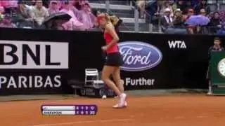 Maria Sharapova Earns Internazionali BNL d'Italia Rome Final Hot Shot