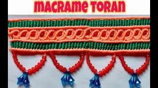 very unique design_macrame toran/macrame wall hanging /macrame door hanging